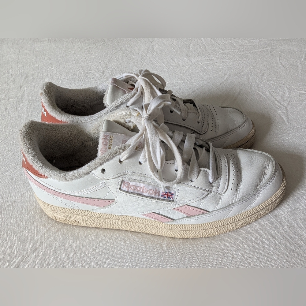 Pink Reebok Club C 85 Shoes